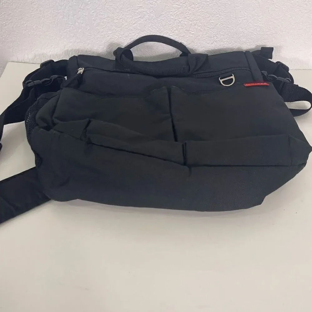Skip‎ + Hop Black Diaper and Bottle Baby Bag